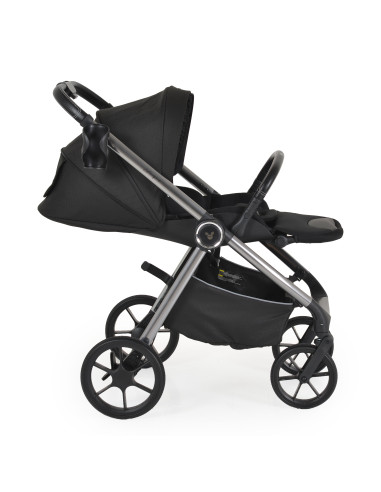 Комбинирана количка 3 в 1 Unique Carbon-Black