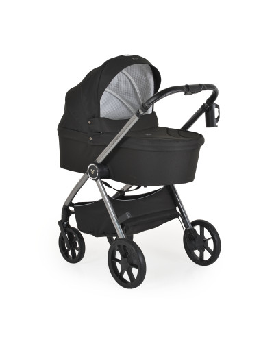 Комбинирана количка 3 в 1 Unique Carbon-Black