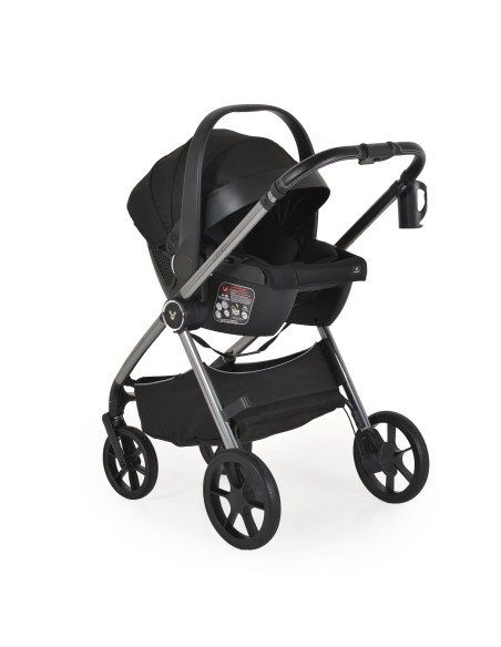 Комбинирана количка 3 в 1 Unique Carbon-Black