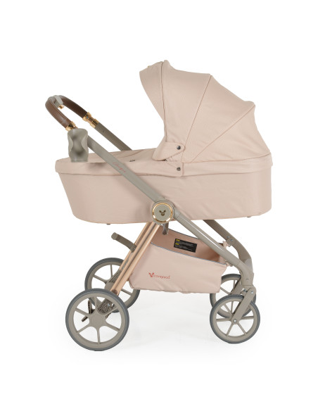 Комбинирана количка 3 в 1 Unique Macadamia-Beige