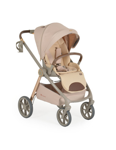 Комбинирана количка 3 в 1 Unique Macadamia-Beige