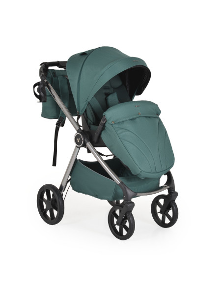 Комбинирана количка 3 в 1 Unique Pine-Green