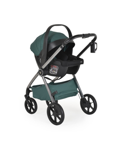 Комбинирана количка 3 в 1 Unique Pine-Green