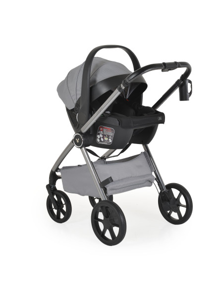 Комбинирана количка 3 в 1 Unique Cloud-Silver