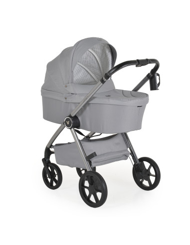 Комбинирана количка 3 в 1 Unique Cloud-Silver