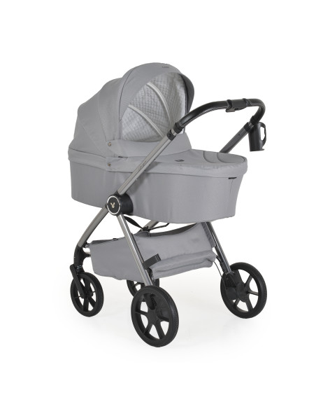 Комбинирана количка 3 в 1 Unique Cloud-Silver