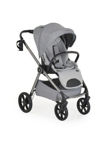 Комбинирана количка 3 в 1 Unique Cloud-Silver