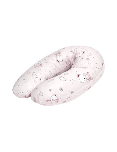 ВЪЗГЛАВНИЦА ЗА КЪРМЕНЕ РАНФОРС РОЗОВО МЕЧЕ БАЛЕРИН