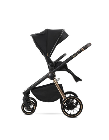 Д.КОЛИЧКА BIANCA BLACK 3 В 1 до 22кг с кош за ново