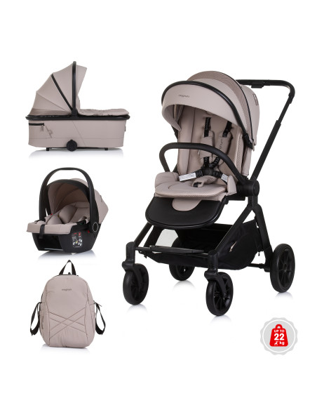 Детска количка 3 в1"Магнум"тирамису