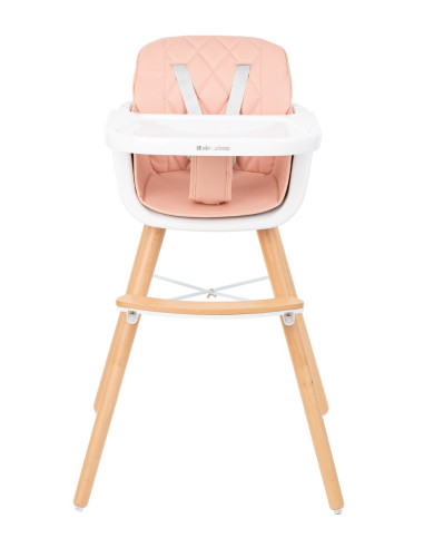 Стол за хранене 2в1 Woody Pink