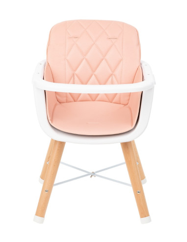 Стол за хранене 2в1 Woody Pink