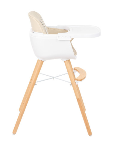 Стол за хранене 2в1 Woody Beige