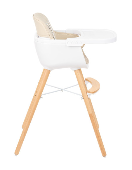 Стол за хранене 2в1 Woody Beige