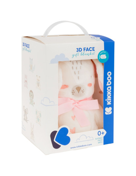 Бебешко одеяло с 3D бродерия Rabbits in Love