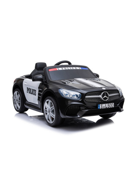 Акумулаторна кола Licensed Mercedes Benz SL500 Police Black