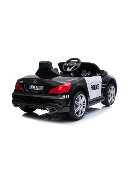 Акумулаторна кола Licensed Mercedes Benz SL500 Police Black