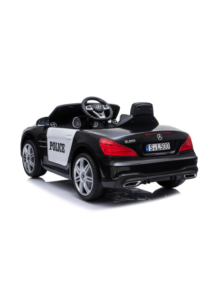 Акумулаторна кола Licensed Mercedes Benz SL500 Police Black