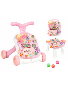 Играчка за прохождане 3в1 Play & Grow Pink