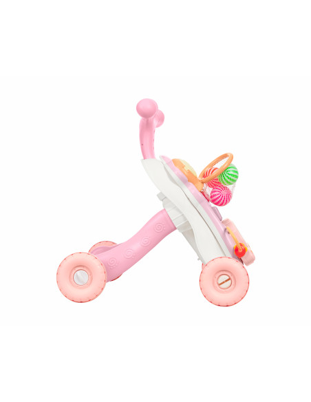 Играчка за прохождане 3в1 Play & Grow Pink