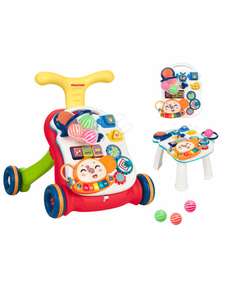 Играчка за прохождане 3в1 Play & Grow Red