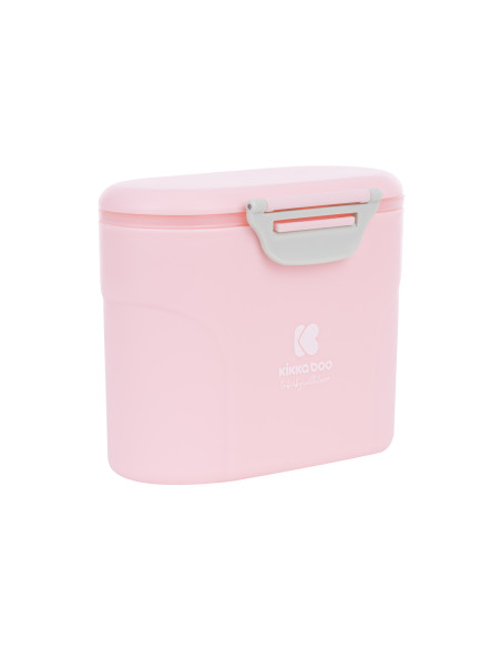 Кутия за съхранение на сухо мляко с лъжичка 160гр. Pink