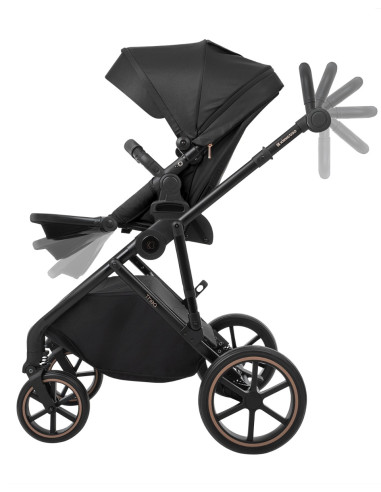 Комбинирана количка 2в1 с кош за новородено...