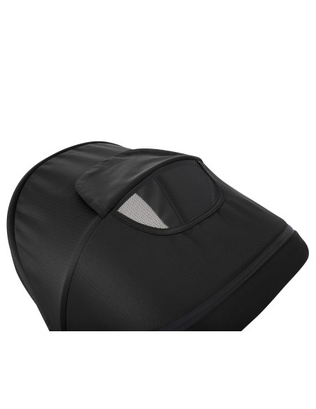 Комбинирана количка 2в1 с кош за новородено Thea Black 2024