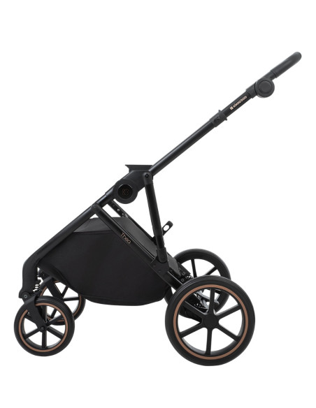 Комбинирана количка 2в1 с кош за новородено Thea Grey 2024