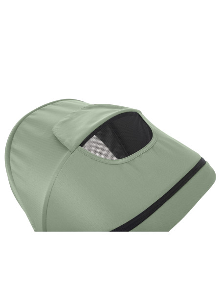 Комбинирана количка 2в1 с кош за новородено Thea Army Green 2024