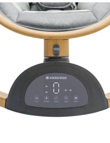 Електрическа люлка Ashlee Light Grey