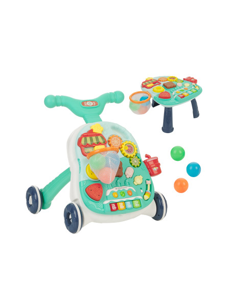 Играчка за прохождане 2в1 Candy Party Mint