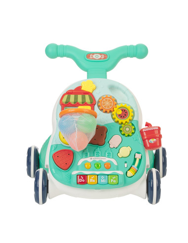 Играчка за прохождане 2в1 Candy Party Mint