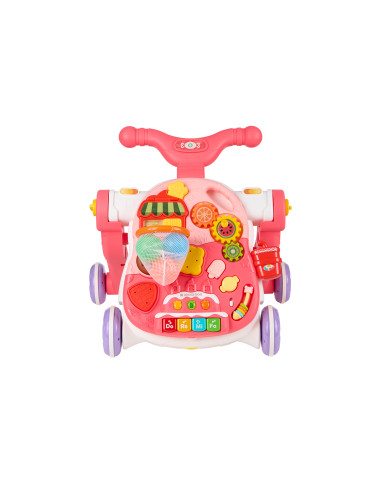 Играчка за прохождане 4в1 Sweet Escape Pink