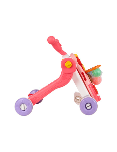 Играчка за прохождане 4в1 Sweet Escape Pink