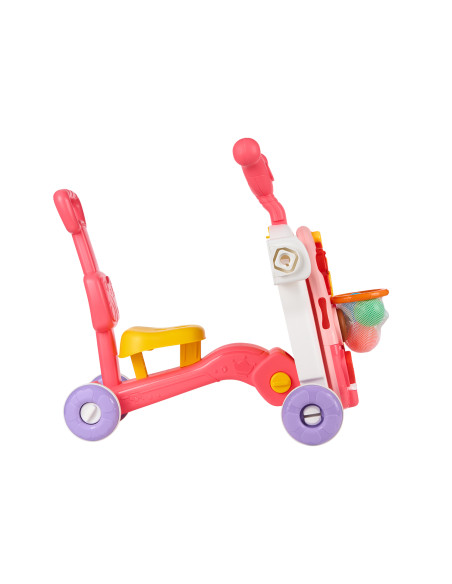 Играчка за прохождане 4в1 Sweet Escape Pink