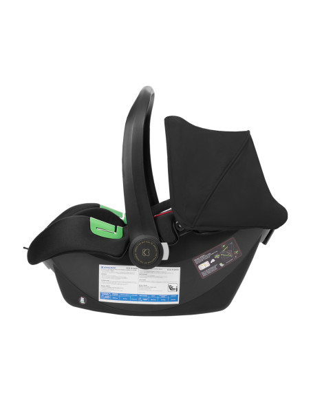 Комбинирана количка 3в1 трансф. седалка Amaia Black 2024