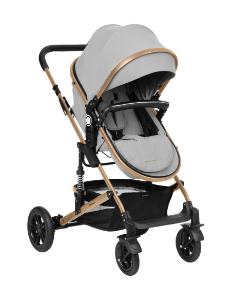 Комбинирана количка 3в1 трансф. седалка Amaia Light Grey 2024