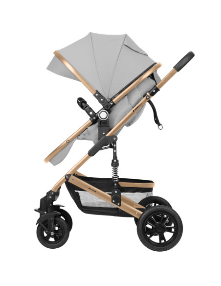 Комбинирана количка 3в1 трансф. седалка Amaia Light Grey 2024