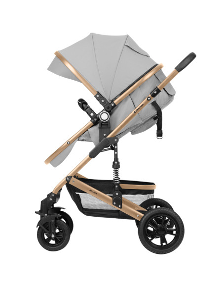 Комбинирана количка 3в1 трансф. седалка Amaia Light Grey 2024