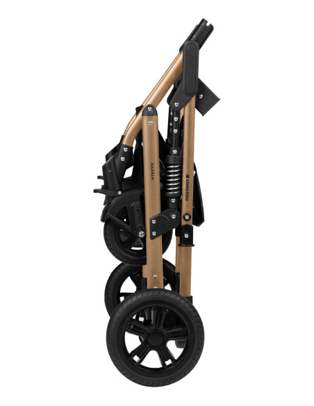 Комбинирана количка 3в1 трансф. седалка Amaia Light Grey 2024