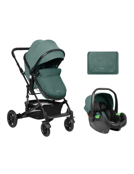 Комбинирана количка 3в1 трансф. седалка Amaia Mint 2024