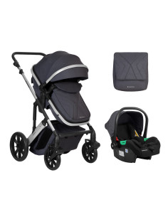Комбинирана количка 3в1 трансф. седалка Darling Dark Grey...
