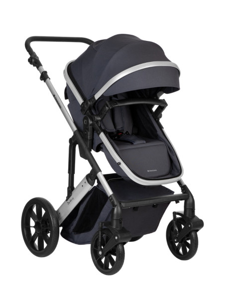 Комбинирана количка 3в1 трансф. седалка Darling Dark Grey 2024
