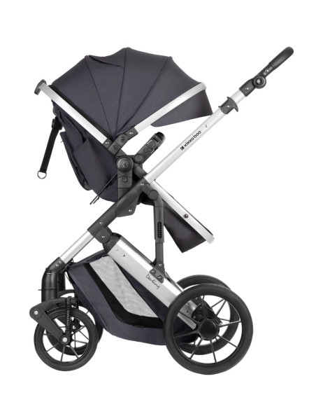 Комбинирана количка 3в1 трансф. седалка Darling Dark Grey 2024