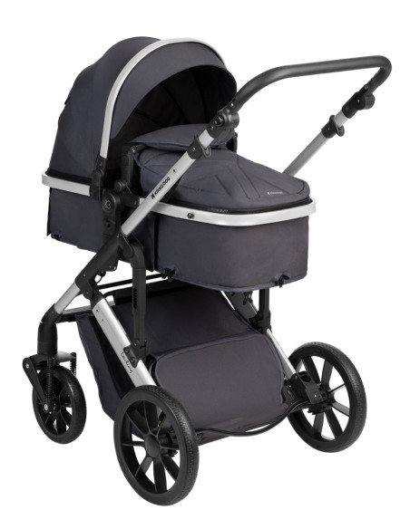 Комбинирана количка 3в1 трансф. седалка Darling Dark Grey 2024