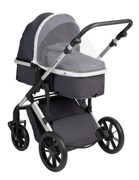 Комбинирана количка 3в1 трансф. седалка Darling Dark Grey 2024