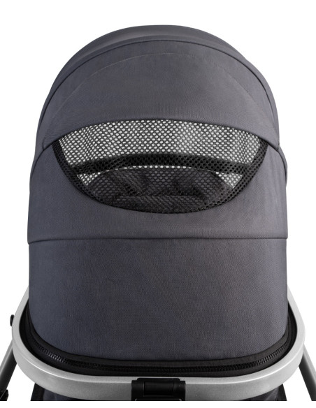 Комбинирана количка 3в1 трансф. седалка Darling Dark Grey 2024