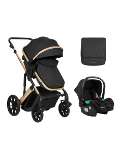 Комбинирана количка 3в1 трансф. седалка Darling Black 2024