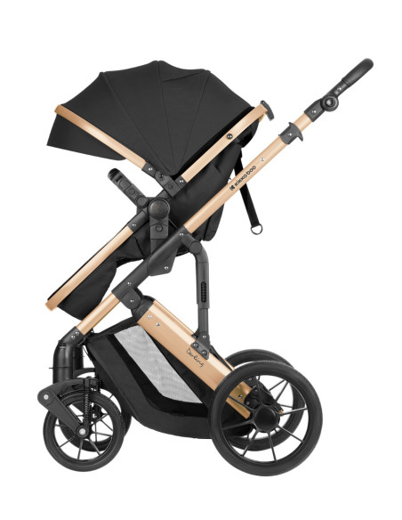 Комбинирана количка 3в1 трансф. седалка Darling Black 2024